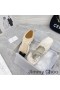 Jimmy Choo Gai Ballerina Flats Women Nappa With Crystal Strap White