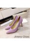 Jimmy Choo Love 85 Pumps Women Suede Purple