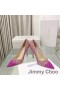 Jimmy Choo Love Pumps Women Glitter Fabric With Degrade Toe Pink/Rose