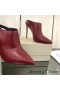 Jimmy Choo Lexx 100 Slingback Öszvérek Női Bőr Lánc Trim Bordó