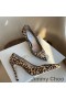 Jimmy Choo Szerelem 105 Szivattyúk Nők Leopárd Bőr Barna