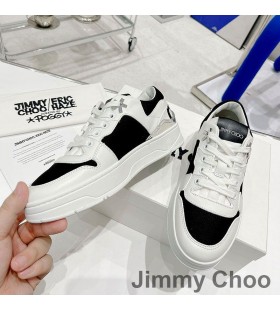 Jimmy Choo Eh P Florent F CipÅ‘k Unisex BorjÃº BÅ‘r VÃ¡szon FehÃ©r/Fekete