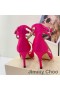 Jimmy Choo Azia 85 Sandals Mná Satin Rose