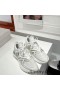 Jimmy Choo Cosmos F Low Top Sneakers Women Leather And Neoprene White