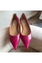 Jimmy Choo Grá Árasáin Mná Crogall Cabhraithe Leathar Rose