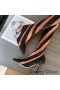 Jimmy Choo x Mugler os Cionn Na Glúine 105 Sock Booties Mná Striped Mogalra Dubh/Orange