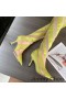 Jimmy Choo x Mugler os Cionn Na Glúine 105 Sock Booties Mná Striped Mogalra Buí