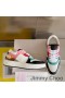 Jimmy Choo Florent M Sneakers Donna In Pelle Di Vitello Con Choo Lettering Bianco/Nero