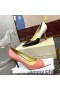 Jimmy Choo Amore 85 Pompe Di Donne Patchwork In Pelle Rosa