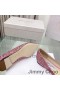 Jimmy Choo Amore Flats Donna Tessuto Glitter Con Degradare Toe Rosa/Rosa