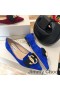 Jimmy Choo Amore Ballerine Donna in pelle Scamosciata Con JC Emblema Blu