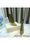 Jimmy Choo Mavie 105 Stivaletti Donna In Camoscio E Coccodrillo Goffrato Pelle Verde