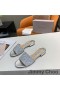 Jimmy Choo Minea Diapositive Donna Tessuto Glitter Argento