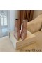 Jimmy Choo Minori 105 Caviglia Stivaletti Donna Glitter si Degradano Con il JC Emblema Oro Rosa