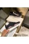 Jimmy Choo Monza Sneakers Donna In Pelle Anticata E Tessuto Glitter Nero