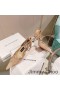 Jimmy Choo x Mugler Cinturino 90 Pompe di Donne di Pecora in Pelle E Mesh Albicocca