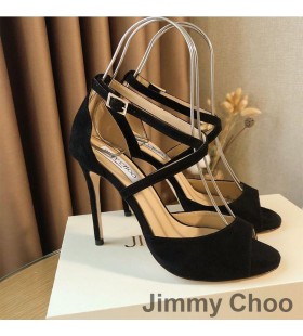 Jimmy Choo Emsy 105 Sandali Donna Camoscio Nero