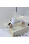 Jimmy Choo Averly 100 Pumper Kvinner Kalv Skinn Med Store Mesh Buer Hvit
