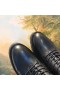 Jimmy Choo Cruz Combat Boots Kvinner Skinn Sort