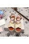 Jimmy Choo Dellena 95 Kiler Kvinner Naturlig Raffia Med JESU Monogram Beige