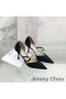 Jimmy Choo Luis 85 Pumper Kvinner Semsket Skinn Med Crystal Embellishment Svart