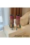 Jimmy Choo Minori 105 Ankel Sokker Kvinner Glitter Dårligere Med JC Emblem Rose