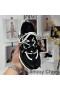 Jimmy Choo Cosmos F Low-Top Adidași Femei Din Piele Si Neopren Negru/Alb