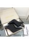 Jimmy Choo Lexx 100 Slingback Catâri Femei Din Piele Cu Lant Negru Tapiterie