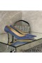 Jimmy Choo Dragoste Pompe De Femei De Piele De Căprioară Albastru