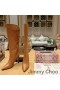 Jimmy Choo Alizze 90 Koleno Botičky Ženy Hladké Kože, Hnedá