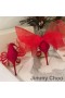 Jimmy Choo Aveline 100 Sandále Ženy Semiš S Veľkými Okami Luky Červená
