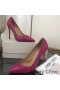 Jimmy Choo Láska 100 Čerpadlá Ženy Krokodíla Plastický Kožené Rose
