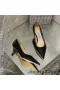Jimmy Choo Láska Čerpadlá Ženy Lesk Znížiť Textílie, Čierna
