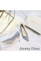 Jimmy Choo Láska Čerpadlá Ženy Lesk Znížiť Textílie, Strieborné