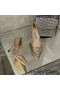 Jimmy Choo Láska Čerpadlá Ženy Lesk Znížiť Textílie Taupe