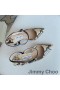 Jimmy Choo Ray 65 Slingback Čerpadlá Ženy Python Kože S JC Monogram Žltá