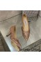 Jimmy Choo Rómov Čerpadlá Ženy Lesk Textílie Rose Gold