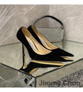 Jimmy Choo Láska Čerpadlá Ženy Semiš Čierna