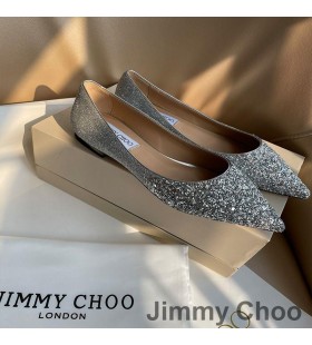 Jimmy Choo RÃ³mov Bytov Å½eny Lesk TextÃ­lie, StriebornÃ©