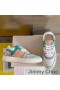 Jimmy Choo Florent M 운동화성 송아지를 가죽으로 추 글자색/회색