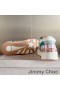 Jimmy Choo Florent M 운동화성 송아지를 가죽으로 추 글자색/회색