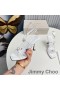 Jimmy Choo Indiya85 샌들 여성 Nappa 가죽으로 크리스탈 마음색