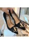 Jimmy Choo 사랑 100 펌프는 여성 스웨이드 JC 상징 블랙