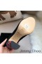 Jimmy Choo 메인 100 무릎 부츠 여성 스웨이드와 함께 크리스탈 치장 힐 블랙