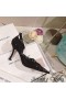 Jimmy Choo x 오 드 스트랩 90 펌프는 여성 양의 가죽으로 크리스탈 블랙