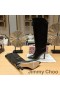 Jimmy Choo Alizze 90 Booties Do Koljena Ženske Krokodilske Kože S Reljefni Crna
