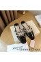 Ženske Мюли Jimmy Choo Amaya Od Lakirane Kože S Жемчужным Ukras Crne Boje