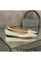 Jimmy Choo Love Balet Stanovi Ženske Od Lakirane Kože Bijele Boje