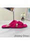 Jimmy Choo Нариса Slajdova Ženski Ružičasti Saten