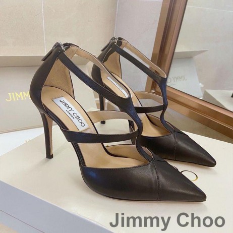 Jimmy Choo Kärlek 105 Pumpar Kvinnor Kalv Läder Svart